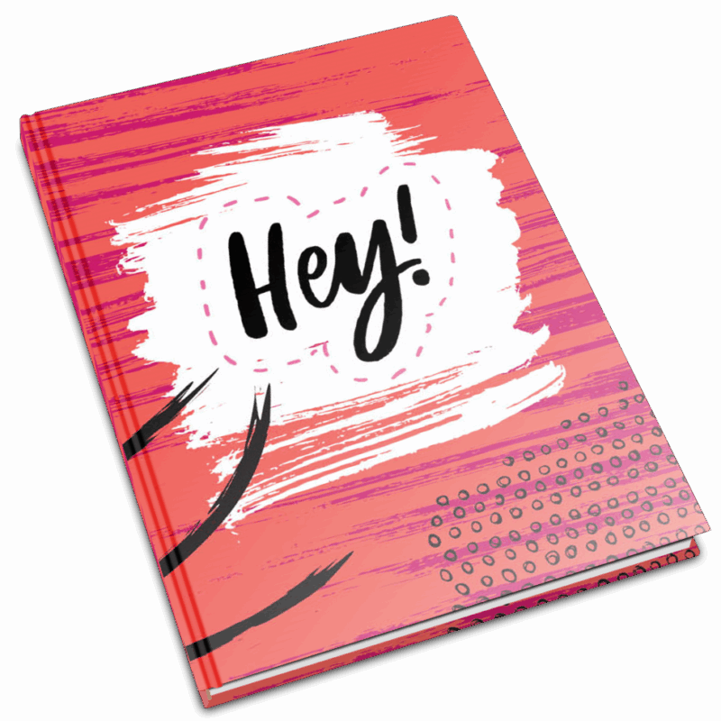 Блокнот А4 Hey Тверда обкладинка 80 аркушів Клітинка (Укр) Ч1291031 (9789667499471) (350977) - Зображення 3