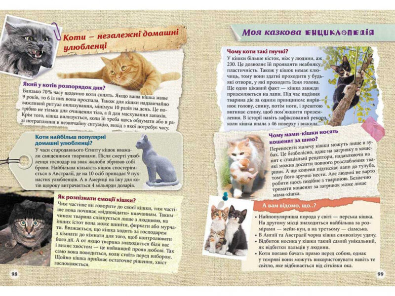 Моя казкова енциклопедія Про тварин АССА (9786177661619) (448249) - Зображення 4