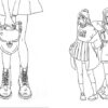 #girls#fashion#manga. Книги для дозвілля. Розмальовка (Укр) Жорж Z101067У (9786177853212) (449334) - Зображення 3