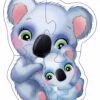 М'які пазли. Baby puzzle Дитинчата та їхні мами. Чудик 10155008У (4823076149529) (443804) - Зображення 4