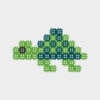 Конструктор MICRO WAFFLE "TURTLE" ЧЕРЕПАХА (80 деталей) Marioinex (5903033902998) (438996) - Зображення 5