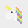 Конструктор MICRO WAFFLE "UNICORN" ЄДИНОРІГ (80 деталей) Marioinex (5903033903414) (438997) - Зображення 5