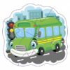 М'які пазли. Baby puzzle Транспорт. Чудик 10155009У (4823076149536) (443805) - Зображення 4