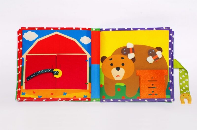 Фетрова книжка Поні. Перша книга малюка. Bambini (9789664403679) (458178) - Зображення 3
