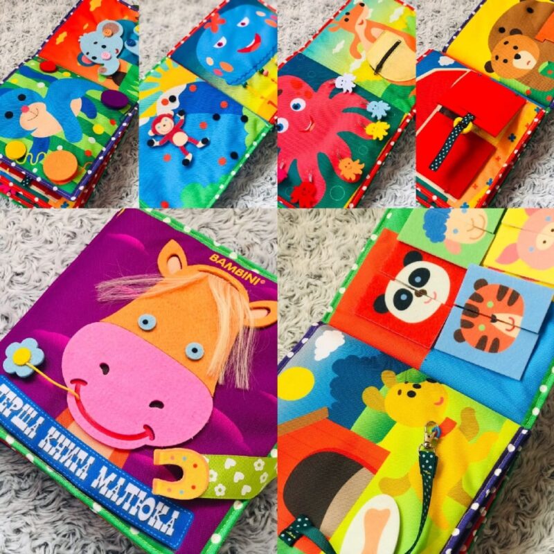 Фетрова книжка Поні. Перша книга малюка. Bambini (9789664403679) (458178) - Зображення 5
