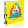 Книга для запису кулінарних рецептів. Kids menu жовтий (Укр) Талант (9786177307241) (311513)