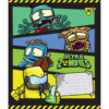 Зошит учнівський 12 аркушів, клітинка YES /764496/ "ULTRA ZOMBIES" (463557) - Зображення 4