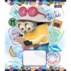Зошит учнівський 1Вересня 12 аркушів, лінія /763370/ "MINIONS TRAVEL" (463815)