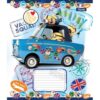 Зошит учнівський 1Вересня 12 аркушів, лінія /763370/ "MINIONS TRAVEL" (463815) - Зображення 3