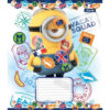 Зошит учнівський 1Вересня 12 аркушів, лінія /763370/ "MINIONS TRAVEL" (463815) - Зображення 4