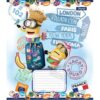 Зошит учнівський 1Вересня 12 аркушів, лінія /763370/ "MINIONS TRAVEL" (463815) - Зображення 5