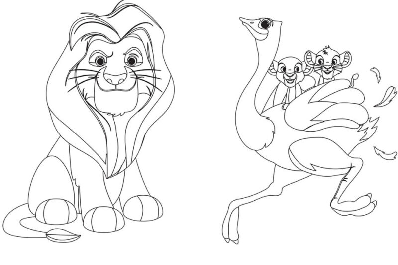 Disney Маля. Гра з кольором. Король Лев (Укр) Ранок ЛП1426001У (9789667503888) (461284) - Зображення 3