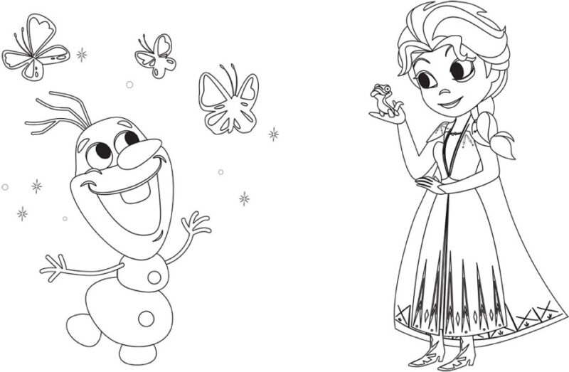 Disney Маля. Гра з кольором. Крижане серце (Укр) Ранок ЛП1426009У (9789667503918) (461290) - Зображення 3