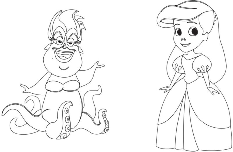 Disney Маля. Гра з кольором. Русалонька (Укр) Ранок ЛП1426007У (9789667503901) (461292) - Зображення 3