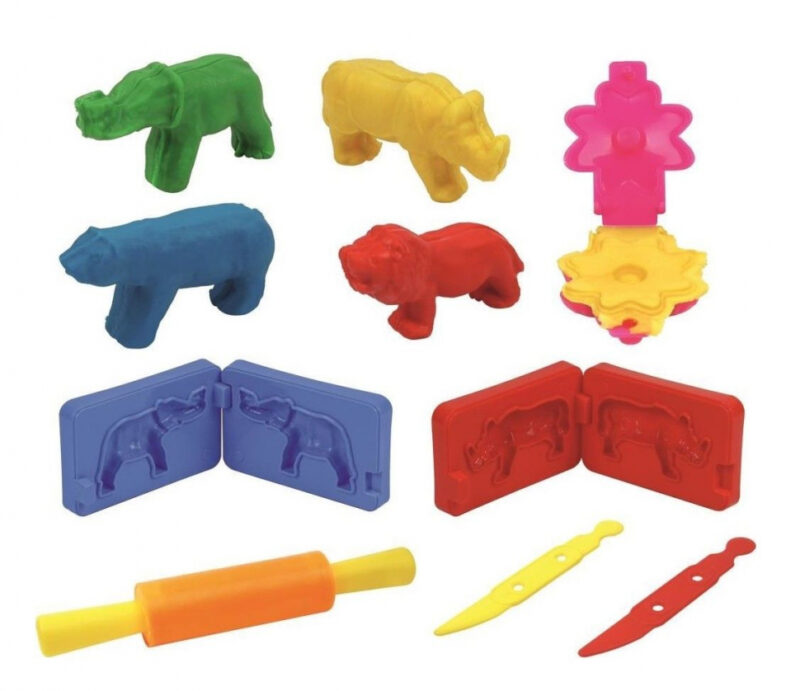 Набір тіста для ліплення 3D фігурок "Дикі тварини". Play Dough (8681655545713) (467365) - Зображення 2
