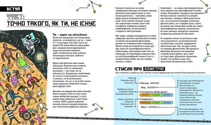 Розширення світогляду Біометрія та системи, що працюють для твоєї безпеки (Укр) Ранок Н902139У (0635133526) (463401) - Зображення 3
