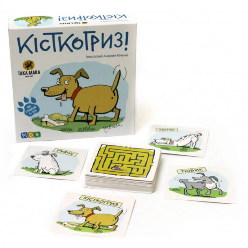 Настільна гра Кісткогриз (Укр) ТАКА МАКА 110001-UA (4820211960131) (471718) - Зображення 2