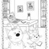 Три коти. Кольоровий штрих. Кіношедевр (Укр) Ранок ЛП1163012У (9789667504618) (448431) - Зображення 4
