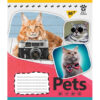 Зошит учнівський 12 аркушів, коса лінія. Pets shoot. YES 765372 (4823092244314) (474416) - Зображення 2