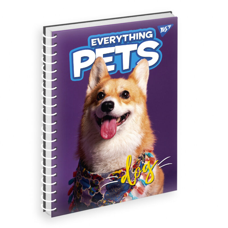 Зошит для записів 80 аркушів, клітинка. Everyting pets. YES 151708 (4823092268204) (475624) - Зображення 2