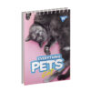 Блокнот для записів 80 аркушів, клітинка. Everyting pets. YES 151715 (4823092268105) (475627)