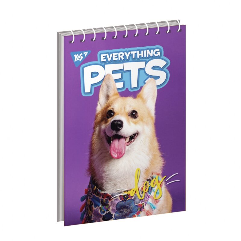 Блокнот для записів 80 аркушів, клітинка. Everyting pets. YES 151715 (4823092268105) (475627) - Зображення 2