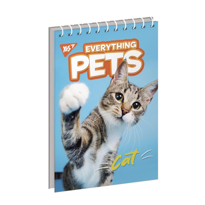 Блокнот для записів 80 аркушів, клітинка. Everyting pets. YES 151715 (4823092268105) (475627) - Зображення 3