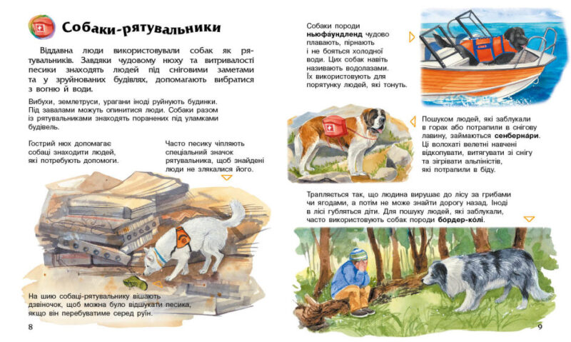 Енциклопедія дошкільника. Собаки (Укр) Ранок (9786170976819) (473722) - Зображення 4