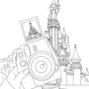 #girls#fashion#trevel. Книги для дозвілля. Розмальовка (Укр) Жорж (9786178023133) (476363) - Зображення 5