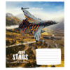 Зошит шкільний у лінію. 18 аркушів. Aero stars (Укр) Школярик 00-00064231 (4820006472092) (479689) - Зображення 4