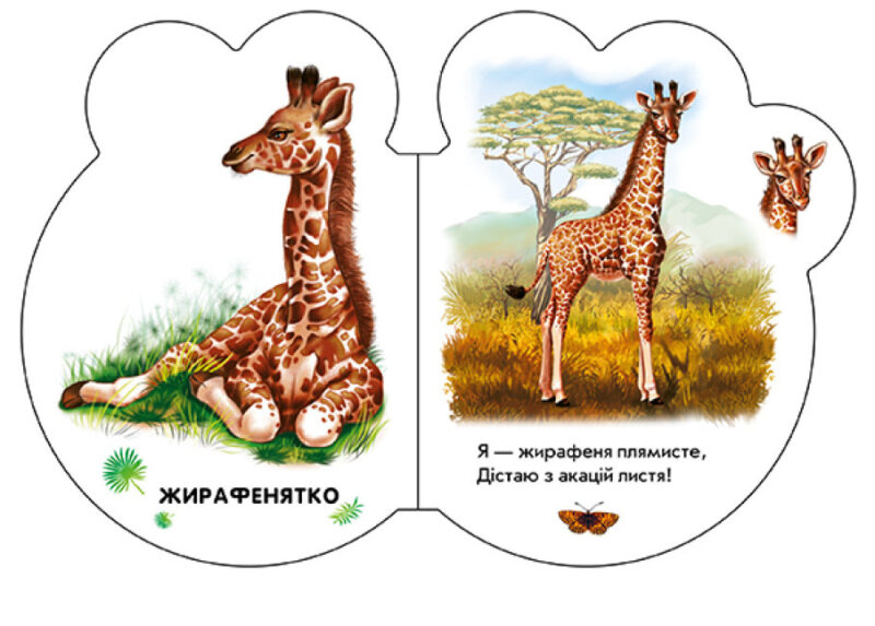 Малята у зоопарку + Аудіо-бонус. Сонечко І. (Укр) Ранок (9789667508616) (479658) - Зображення 4