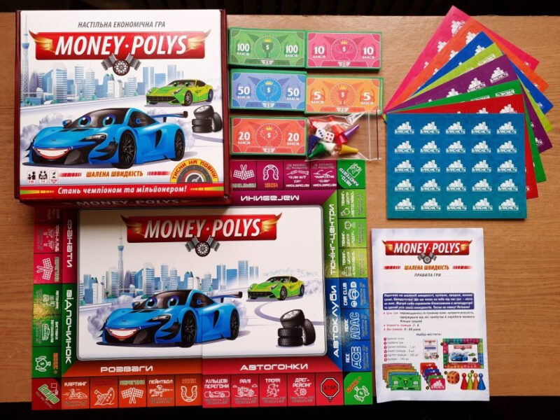 Money polys. Шалена швидкість. Настільна економічна гра (Укр) Ранок (4823076000387) (484808) - Зображення 3