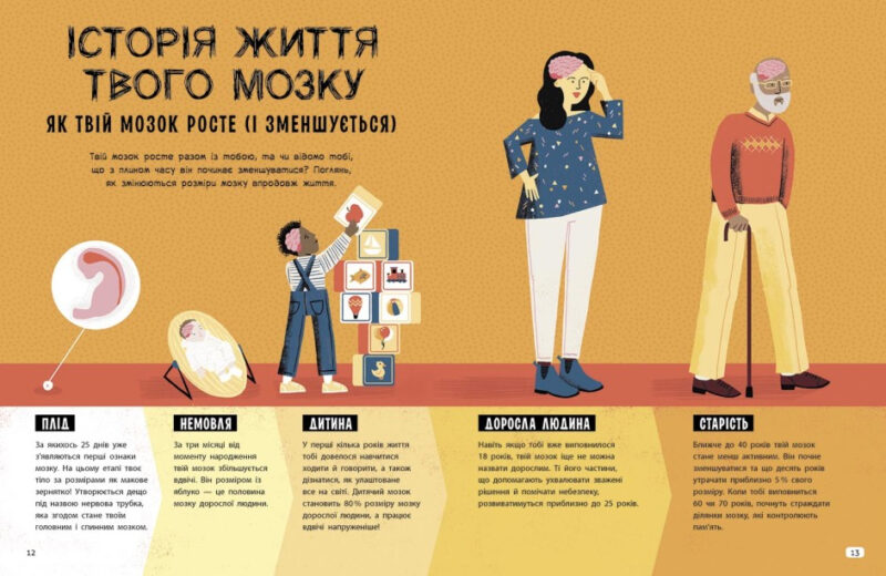Дивовижний мозок. Ця книжка повна мізків. Усілякі мізки та як вони працюють. Тім Кеннінгтон (Укр) Ранок (9786170977052) (486248) - Зображення 5