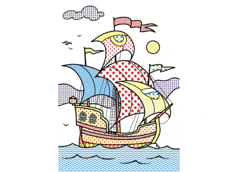 Кораблі. Чарівні водяні розмальовки (Укр) Кристал Бук (9789669874894) (487953) - Зображення 3