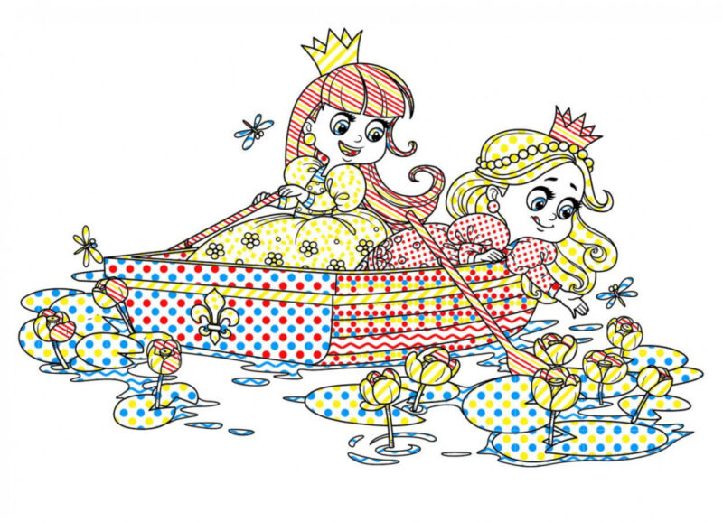 Подружки. Чарівні водяні розмальовки (Укр) Кристал Бук (9789669874047) (487962) - Зображення 2