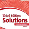 Робочий зошит. Solutions Third Edition Pre-Intermediate Workbook (Англ) Oxford University Press (9780194510646) (470106)