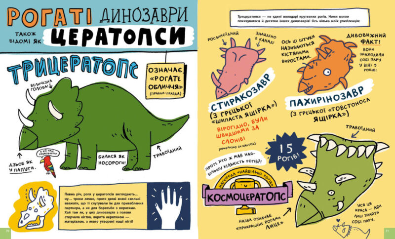 Дещо потрясне про динозаврів та інших доісторичних істот! Суперфакти про… Майк Ловері (Укр) Ранок (9786170977021) (487739) - Зображення 3