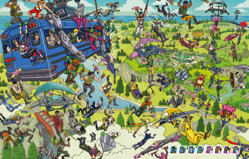 Fortnite Official. Куди подівся Джонсі? Шукай і знаходь (Укр) Артбукс (9786177940806) (477698) - Зображення 2