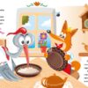 Лисичка та журавель. Українські казочки. Корягін В.О. (Укр) Ранок А1722007У (9789667513054) (499449) - Зображення 3