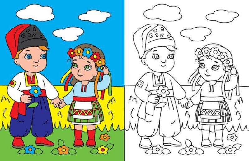 Барвиста Україна. Подивись і розфарбуй. Каспарова Ю.В. (Укр) Ранок С628011У (9789667514983) (500096) - Зображення 3