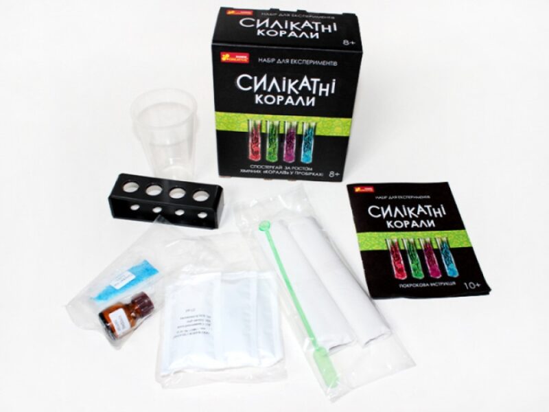 Наукова гра Силікатні корали (Укр) Ranok-Creative 12132096У (4823076147525) (400314) - Зображення 6