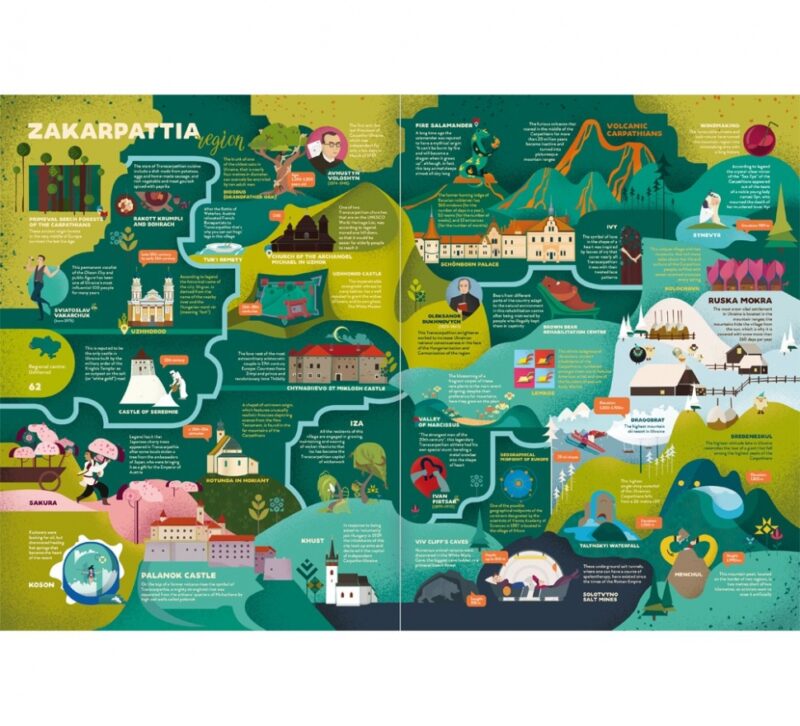 Travelbook. Ukraine. Iryna Taranenko (Англ) Книголав (9786177563647) (505063) - Зображення 5