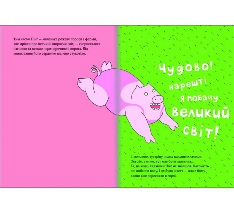 Пінґ і Понґ. Щасливі свинки. Ольґерд Вонсовіч (Укр) Книголав (9786177820559) (505141) - Зображення 2