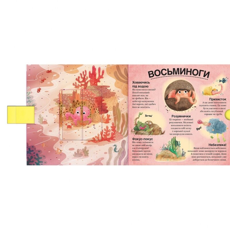 Хто ховається між листям й у воді? Павла Ганачкова (Укр) Книголав (9786177563999) (505179) - Зображення 4
