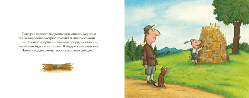 Троє маленьких поросят і злий вовк. Шеффлер А. (Укр) Артбукс (9786175230572) (506538) - Зображення 3