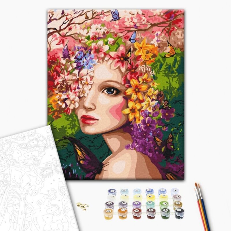 Весняна німфа. Картина за номерами 40х50 см (Укр) Brushme (9995482071734) (495451) - Зображення 2