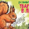 Тварини в лісі. Розмальовка. Сидоренко О.І. (Укр) Ранок (9789667515102) (503964)