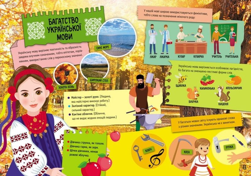 Чудова мова України. Маленькі українознавці. Казакіна О.М. (Укр) Кенгуру (9786170981578) (494999) - Зображення 3