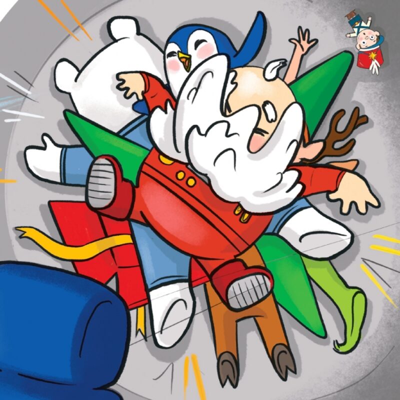 Святий Миколай вирушає в космос. Паоло Манчіні, Лука де Леоне (Укр) Yakaboo Publishing (9786178222345) (516042) - Зображення 8