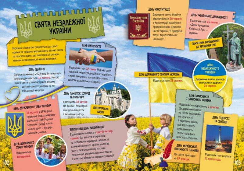 Велика книга про Україну дітям. Казакіна О.М. (Укр) Кенгуру (9786170988119) (513517) - Зображення 5